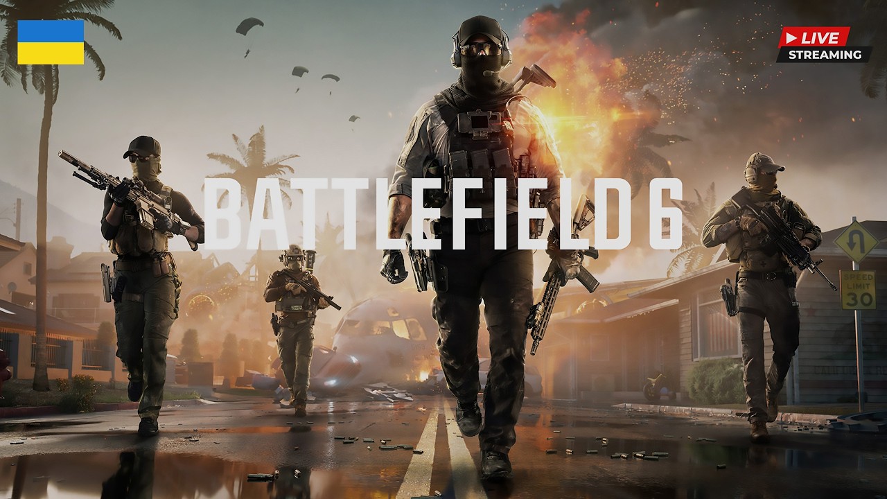Battlefield 6 українською | Готуємось до 2 частини 2 сезону | Ryzen 9800X3D + RTX 5080 | 🔴LIVE🔴
