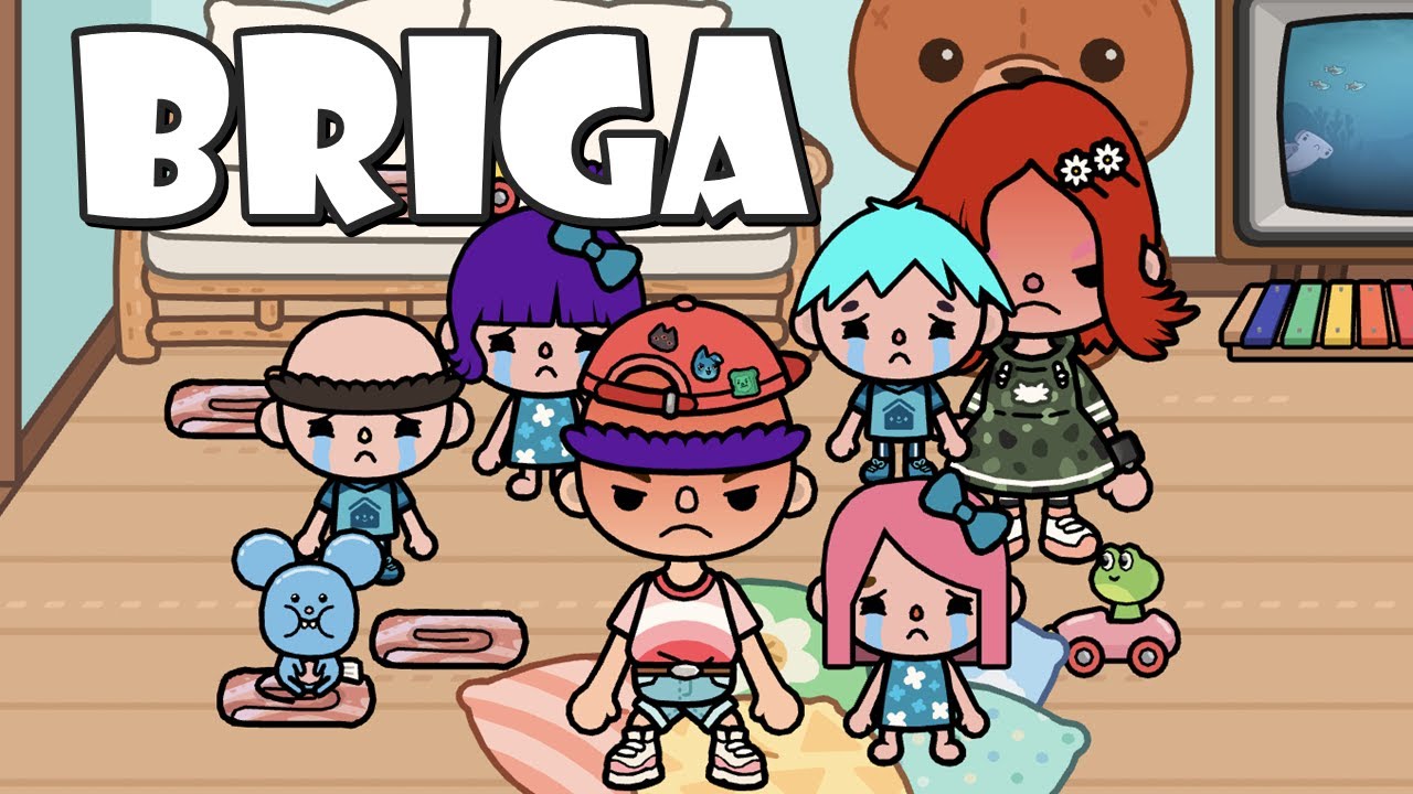 BRIGAMOS e ELE Saiu De Casa! Toca Life