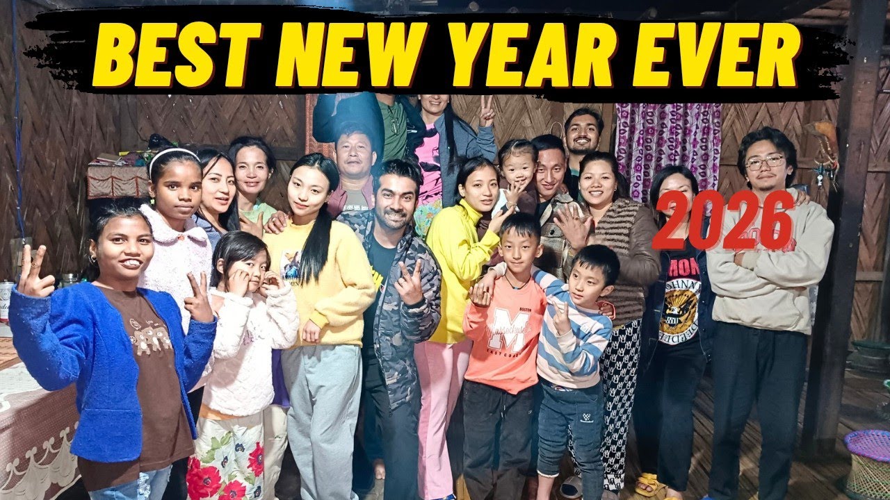New Year Party in Arunachal Pradesh 🎉 | Peaceful New year 2026