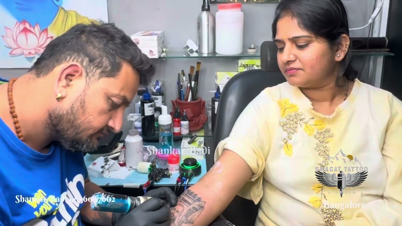 #ragavendraswamy tattoo #Rayaridare Tattoo #Tattoo #Best rayara tattoo #mantralaya #Shorts #trending