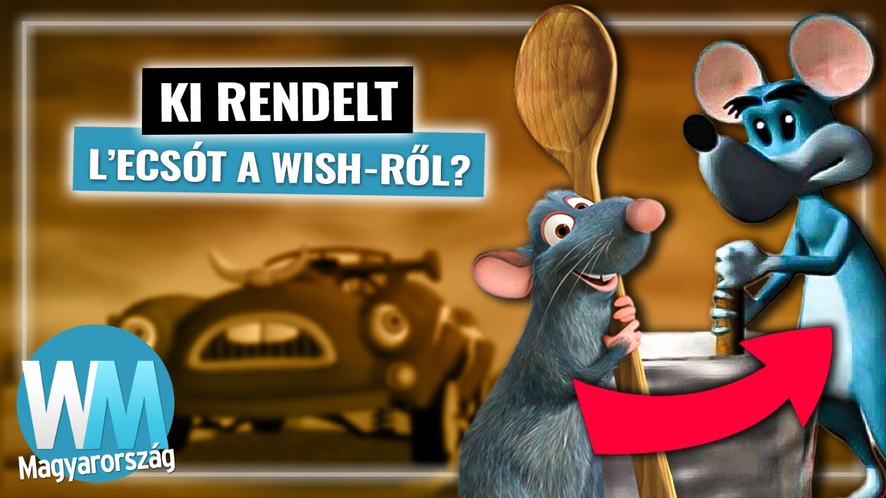 Top 10 Disney/Pixar anim&aacute;ci&oacute;s film gagyi ut&aacute;nzata