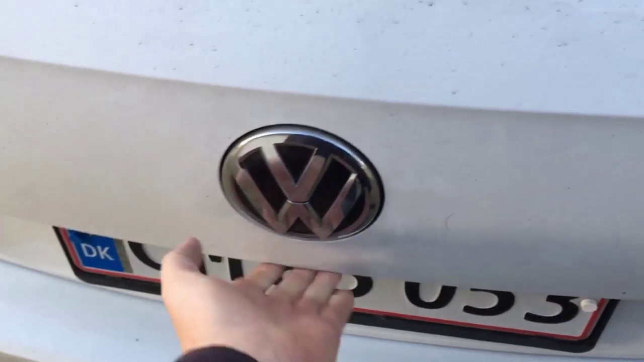 VW Passat Variant B8 3G2 3G5 2015 - trunk/boot lock replacement - Kofferraumschloss ersetzen