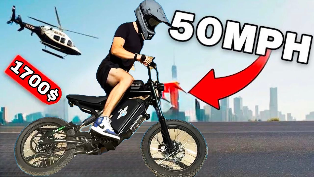 This 50mph E-Bike Is INSANE 