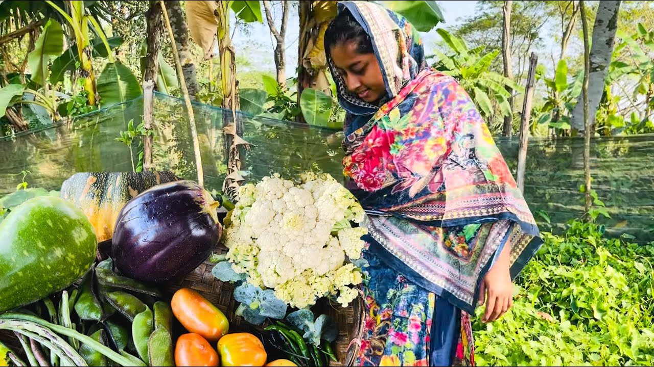 আমাদের বাগান থেকে কি কি বাজার করলাম?