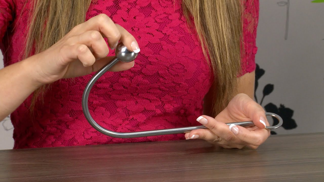 DOMINIX Deluxe Small Stainless Steel Anal Hook | Predicament Bondage