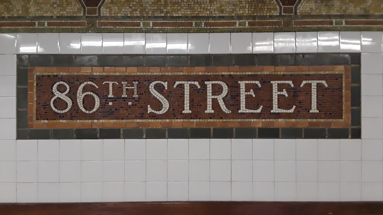 IRT Lexington Avenue: R62A, R142, R142A (4) (5) (6) trains @ 86th Street
