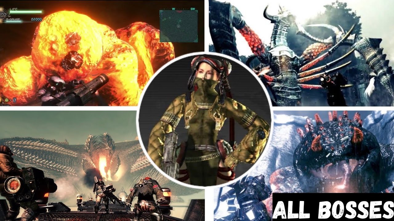 Lost Planet 2 - All Bosses