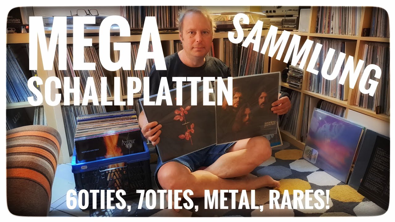 MEGA Schallplatten FLOHMARKT Sammlung - Teil 1 #schallplatten #flohmarkt #secondhand