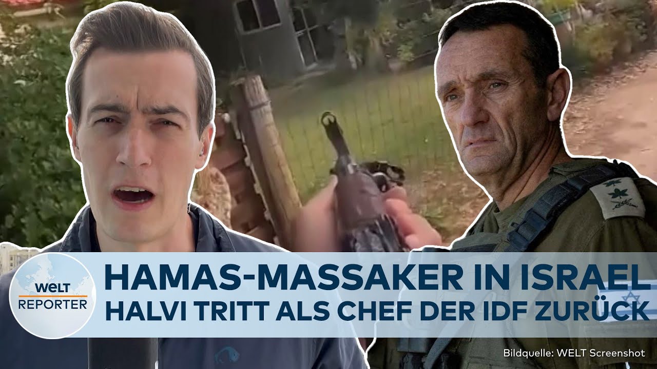 MASSAKER DER HAMAS: Generalstabchef Halevi tritt zurück! Was bedeutet das für Israel und Gaza?