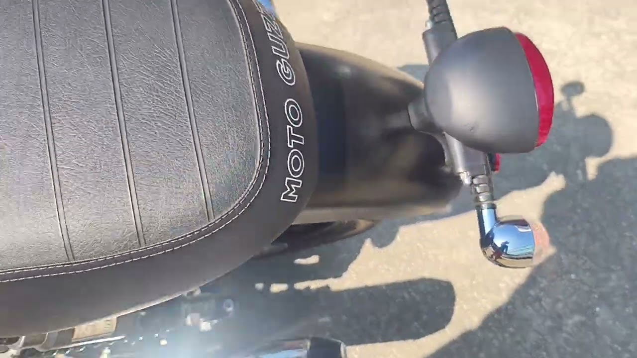 モト・グッツィエンジン始動動画