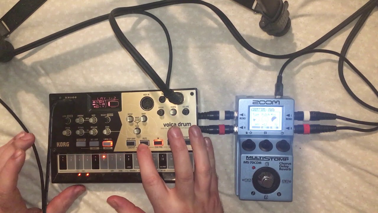 Hard techno madness with the volca drum. #jamuary2020 day 10