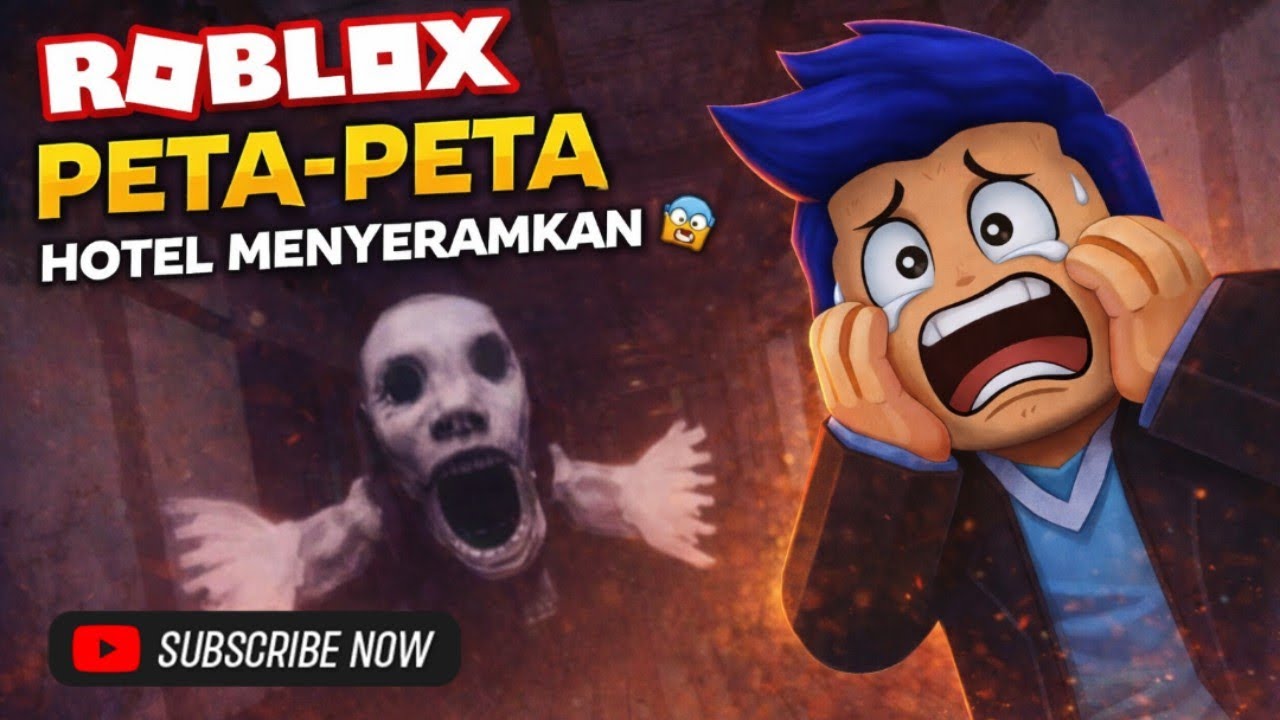 PETA-PETA Roblox Horror! Kabur dari Hotel Terkutuk 7 Level Penuh Teror 👻🔥
