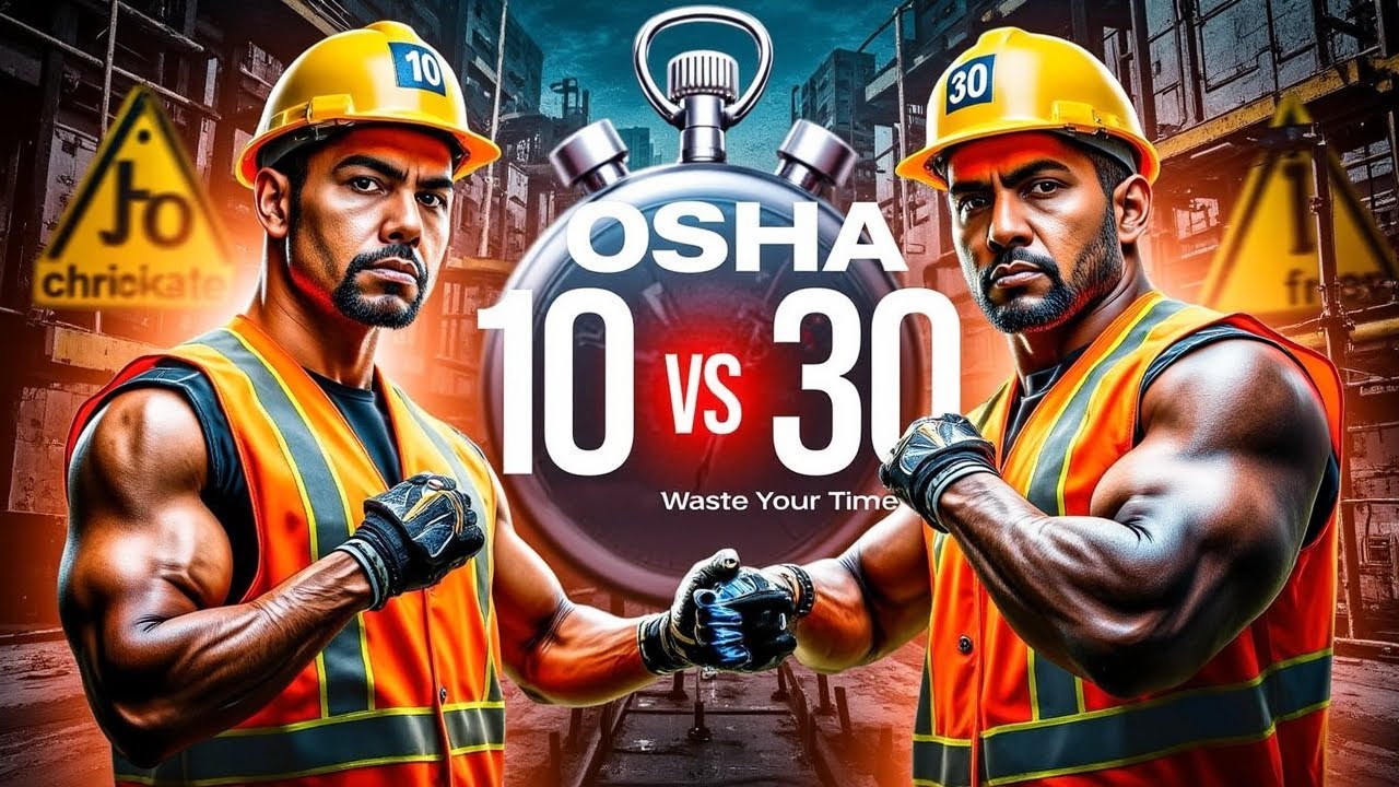 OSHA 10 vs OSHA 30: Don&rsquo;t Waste Time on the WRONG Course!
