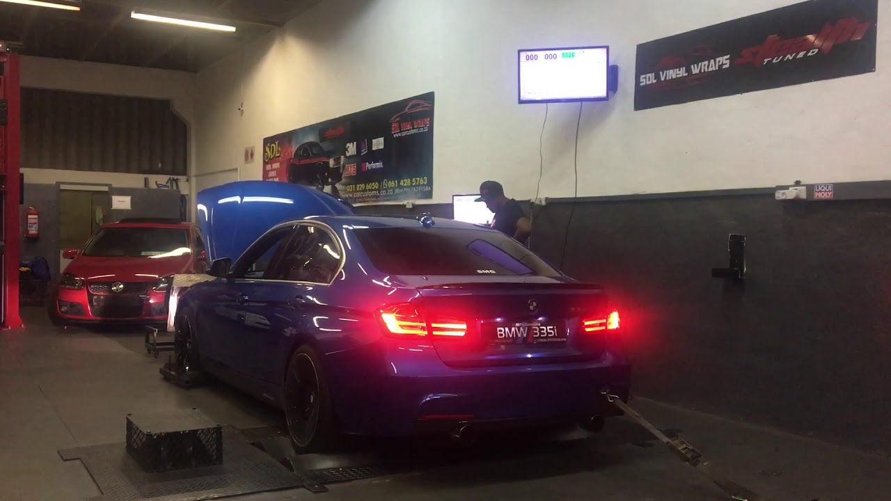 Bmw 335i dyno pull 2xx wkw #shorts