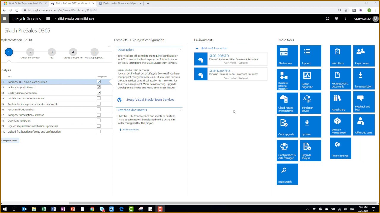 Lifecycle Services and Task Recorder in Dynamics 365 for Finance and Operations | Sikich