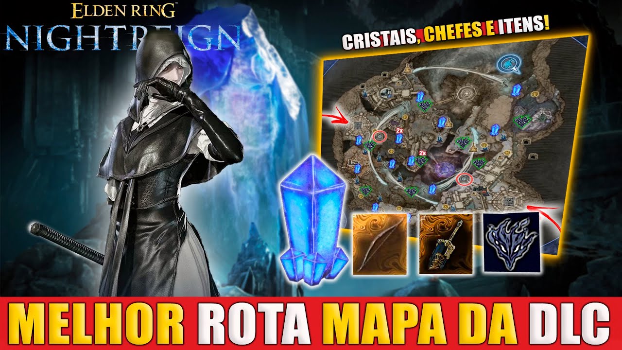 Elden Ring Nightreign Melhor Rota Pro Novo Mapa da DLC