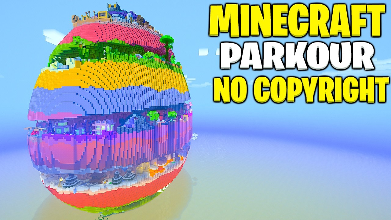 Minecraft Parkour Gameplay No Copyright