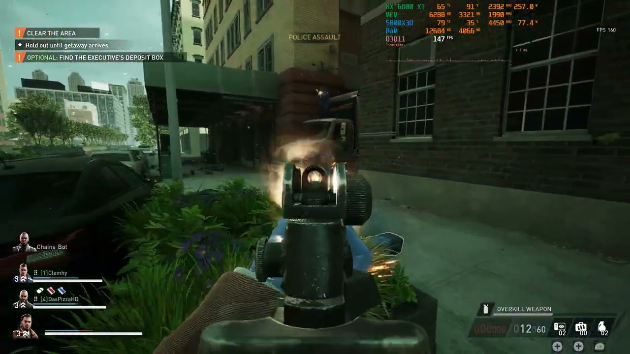 PAYDAY 3 Full Release Performance Test | RX 6800 XT & 5800X3D | High 1440p | PC Controller