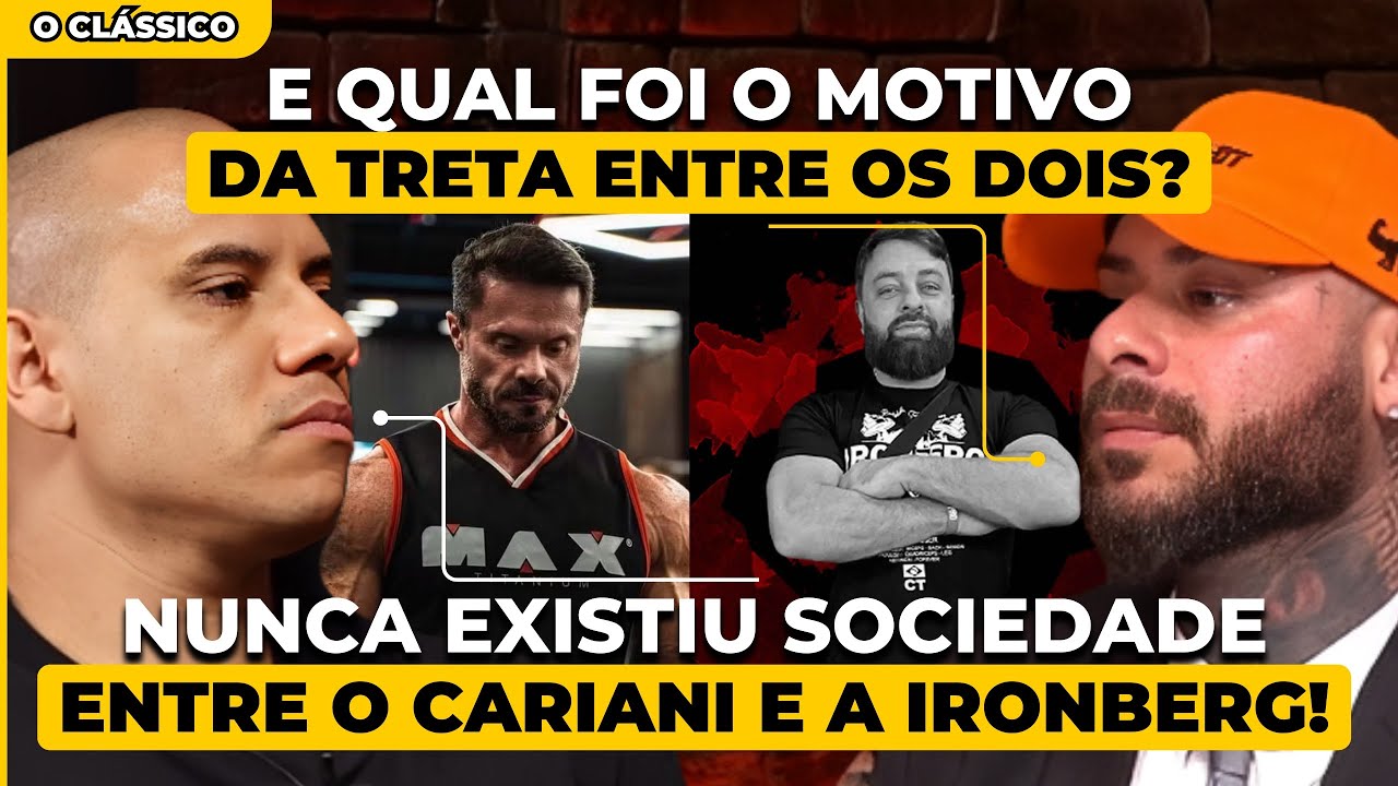 CARL&Atilde;O PERSONAL REVELA BASTIDORES da TRETA entre CARIANI e BET&Atilde;O da IRONBERG