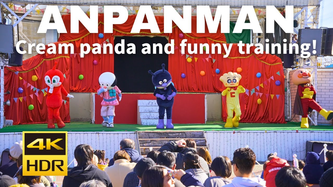【4K HDR🇯🇵】Anpanman Show 