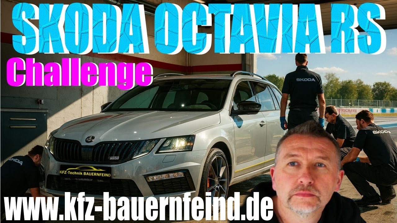 SKODA OCTAVIA III 5E RS COMBI 2.0 TSI I 6-Gang-Schaltgetriebe I Stahl-Grau I CHALLENGE-PAKET