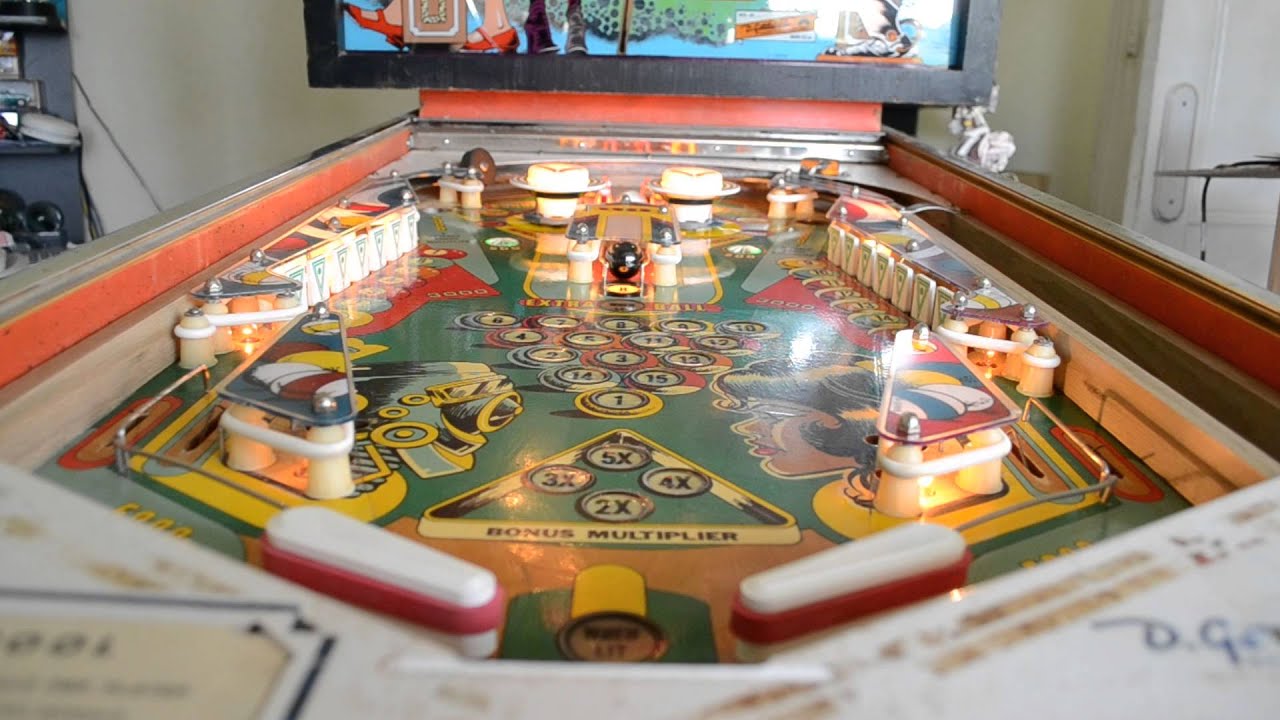 Gottlieb Pinball Pool with Powerball added.