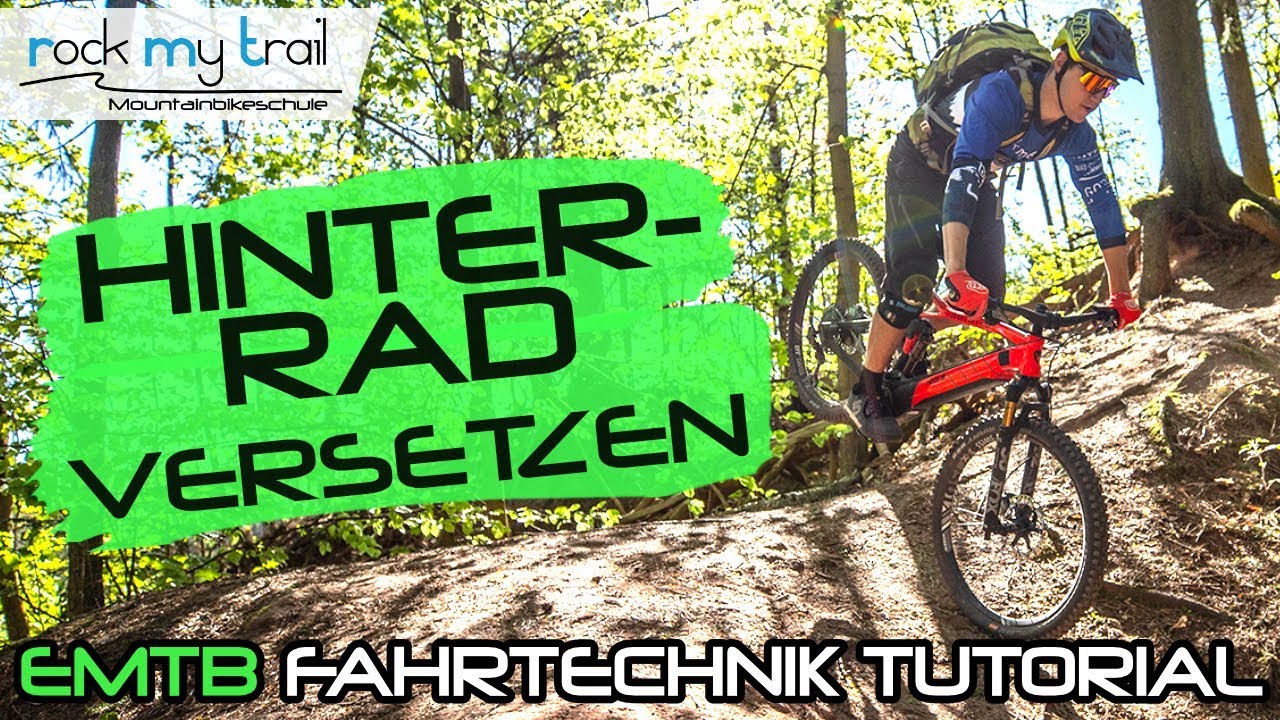 MTB Fahrtechnik Tipps | Hinterrad versetzen - Spitzkehren & Serpentinen meistern