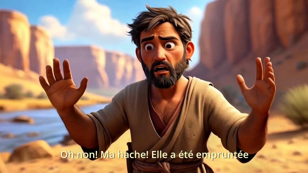 L'histoire Miraculeuse d'Élisée et de la hache flottante (Version Française)
