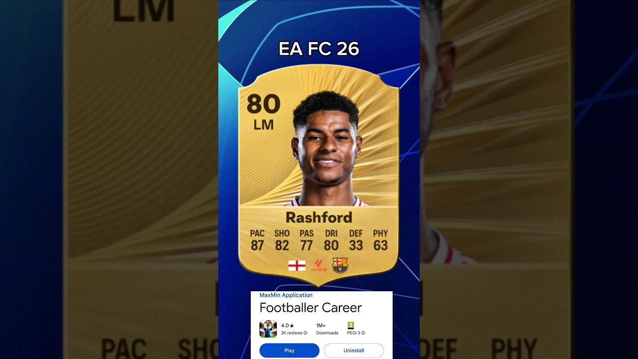 FIFA 21 X EA FC 26 EVOLUTION CARD ON FIFA #eafc26 #fifa