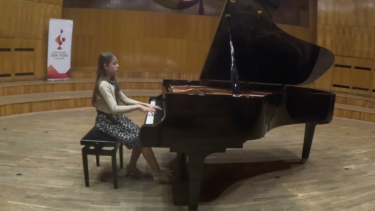 “ORBETELLO ONLINE PIANO COMPETITION 2026” – Dorobantu Ana Julie – CATEGORY  B. ”