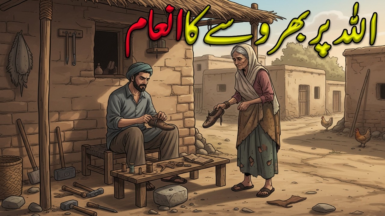 Ghareeb Mochi Ne Allah Par Bharosa Kiya... Aur Phir Yeh Hua! | मोची का अल्लाह पर यक़ीन | Moral story