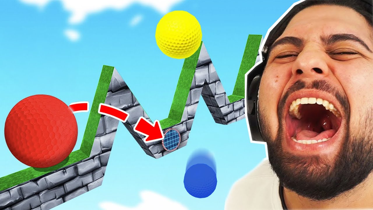 WIR spielen die D&Uuml;MMSTE MAP in GOLF IT (LACHFLASH)