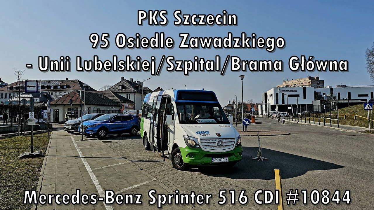 PKS Szczecin - linia 95, Mercedes-Benz Sprinter 516 CDI #10844