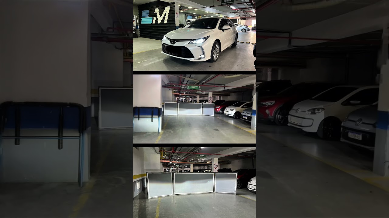 Corolla recebendo melhor l&acirc;mpada de Led do mercado. Regulagem de farol padr&atilde;o que seu carro merece!
