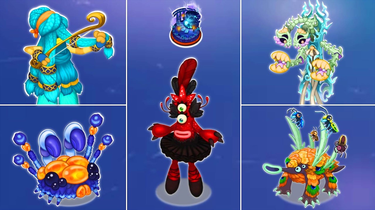 Magical Nexus - All New Monsters with Epics & Rares | My Singing Monsters