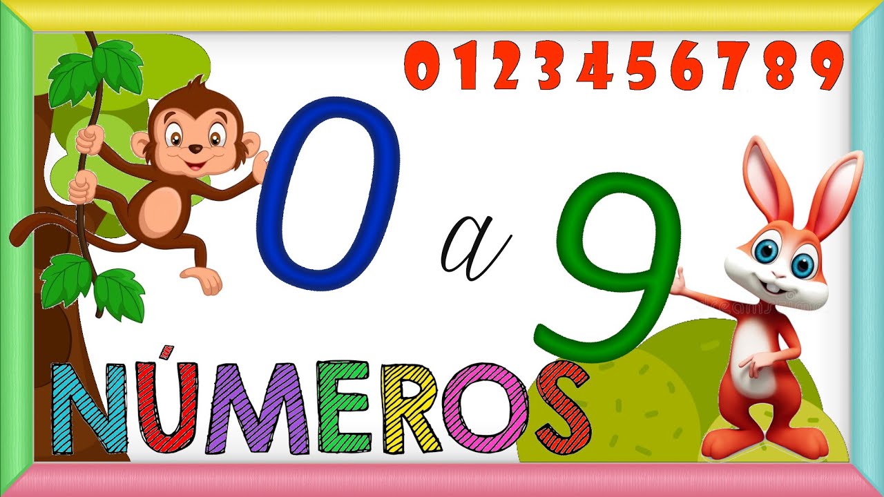 Numerais de 0 a 9 | Conhecendo os números e suas representações