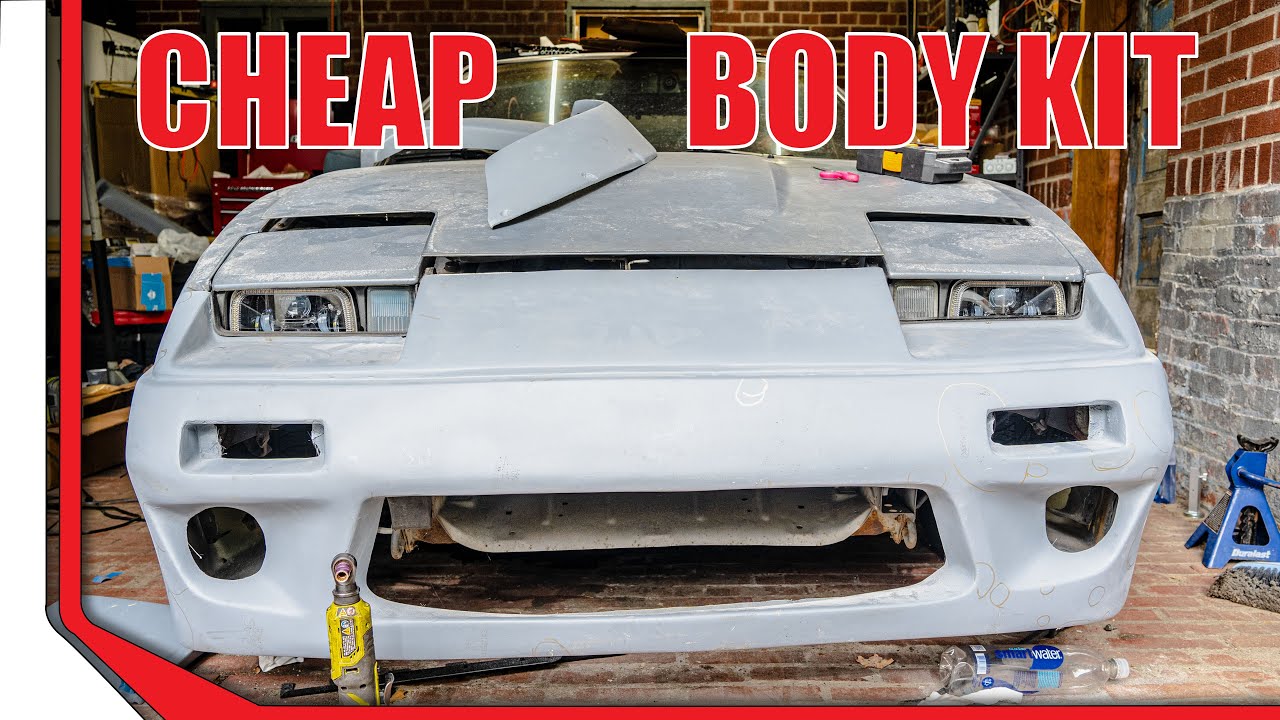 Finding The Issues With Cheap Body Kits   Z31 300ZX Widebody