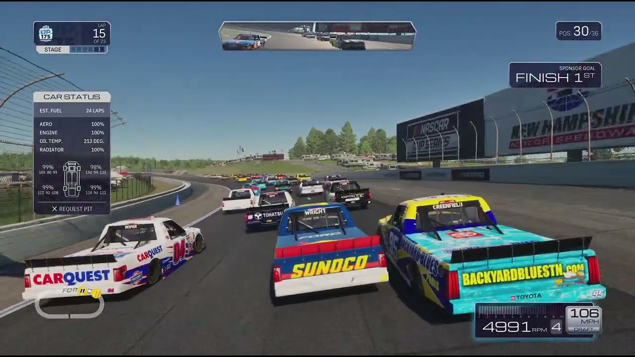 NASCAR 25 S8W25