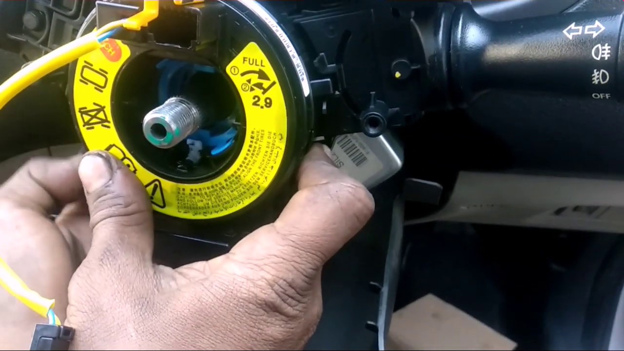 Как заменить часовую пружину. Горит индикатор подушки безопасности Hyundai i20. Продолжить. B1346