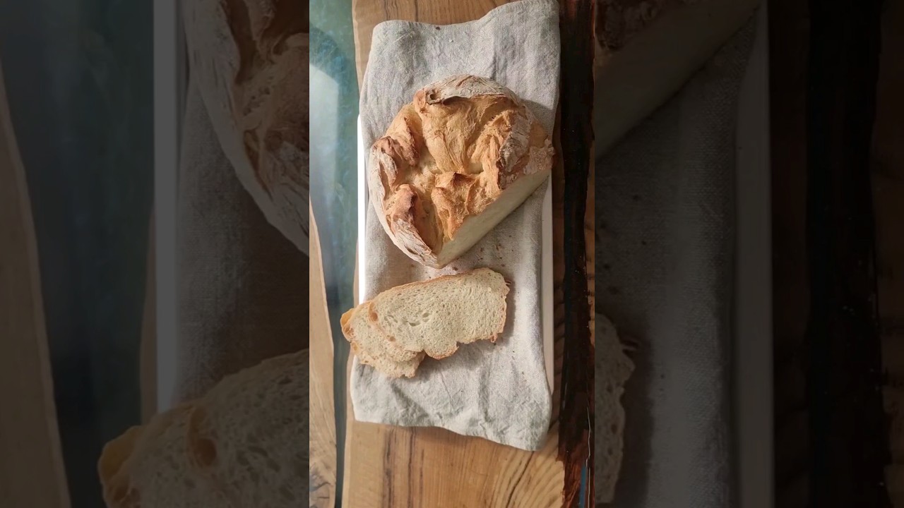 Weizenbrot Rezept einfach zuhause machen Part 2💪 #shorts #rezept #backen