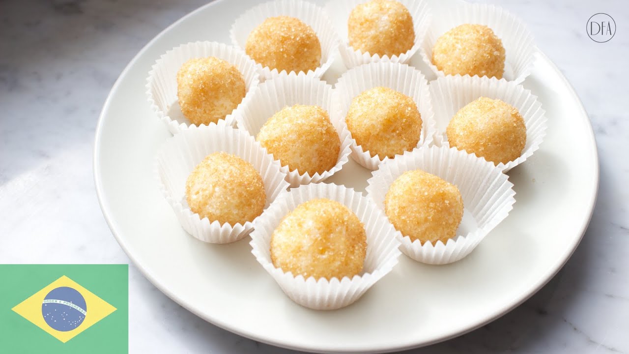 Little Coconut Kisses - Brazilian Recipe [Delicious Food Adventures]