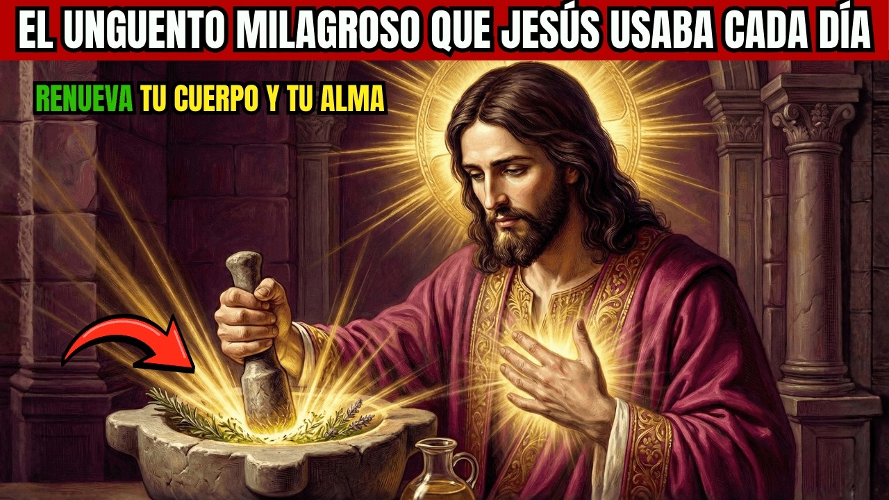 El Ungüento de 3 Hierbas Que Jesús Usó Para la Purificación — Renueva tu alma y tu cuerpo