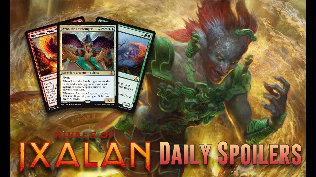 Daily Rivals of Ixalan Spoilers &mdash; January 3, 2018 | Sphinx's Revelation on a Creature!