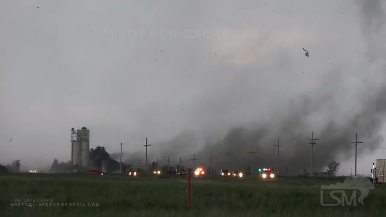 05-24-2021 Selden, KS - Large Damaging Tornado