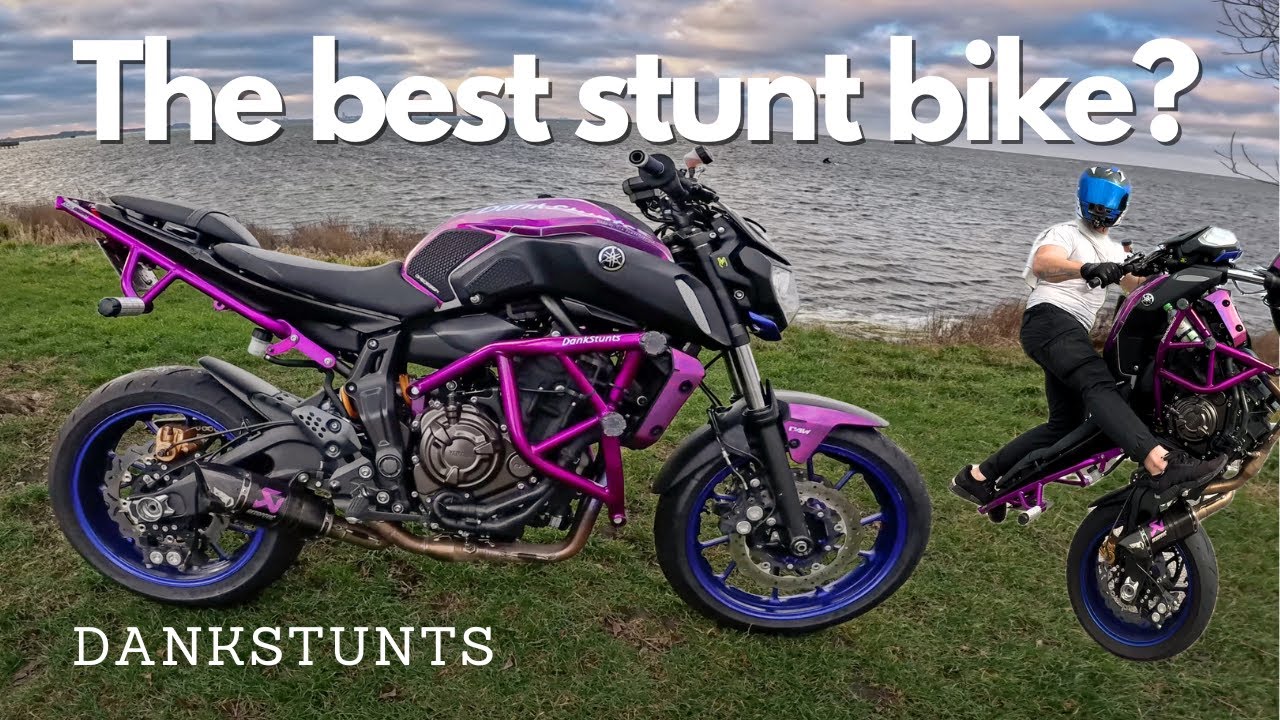 MT07 FULL STUNT BUILD - walkthrough and review!