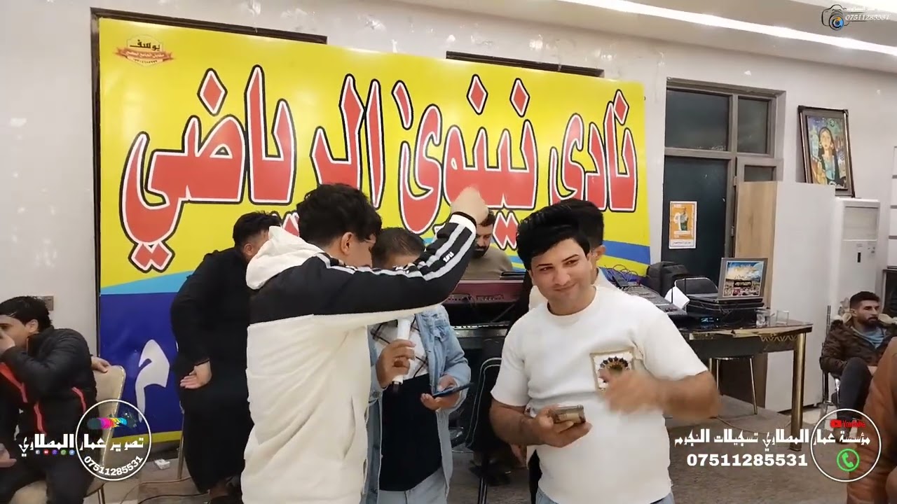الفنان ياسر الخابوري دبكه حنه خالد الاومري(3) المايستروحمو شنكالي تصوير عمار المصلاوي