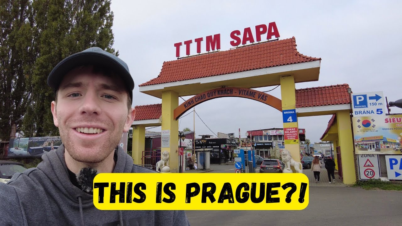 Inside a huge Vietnamese market... in Europe