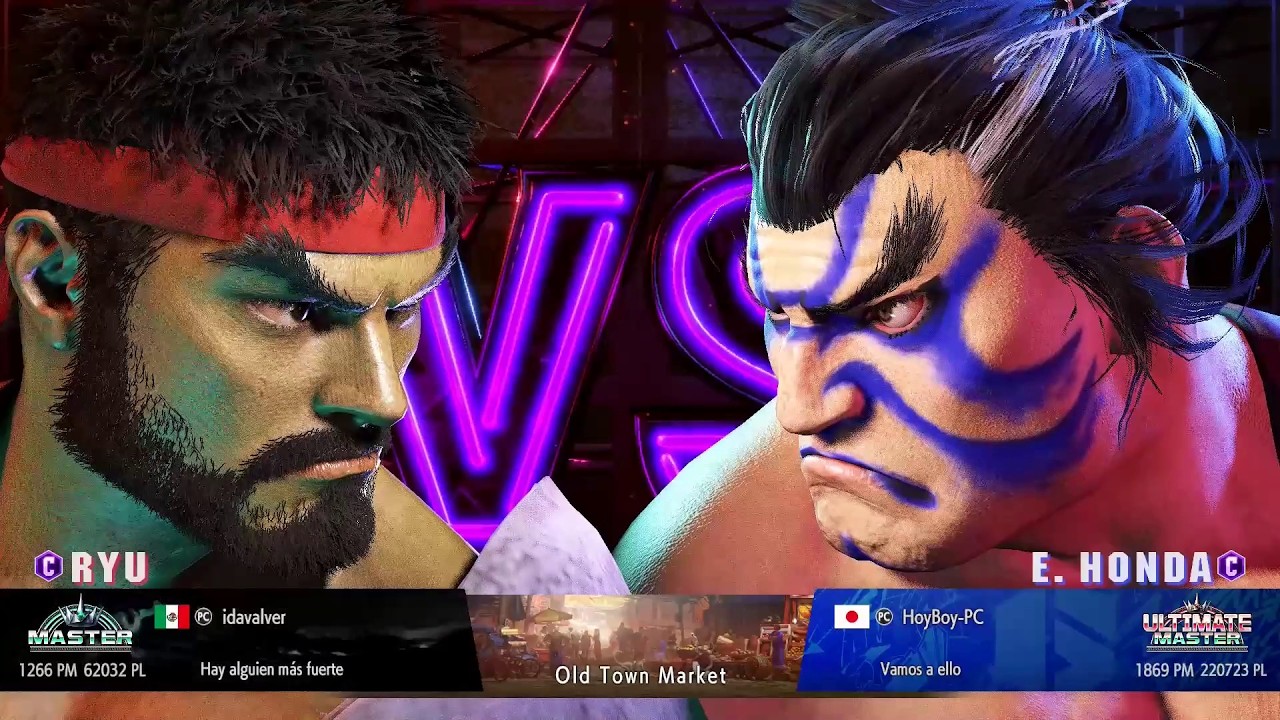 SF6 - Ryu(idavalver) vs Honda(HoyBoy-PC) - México vs Japón