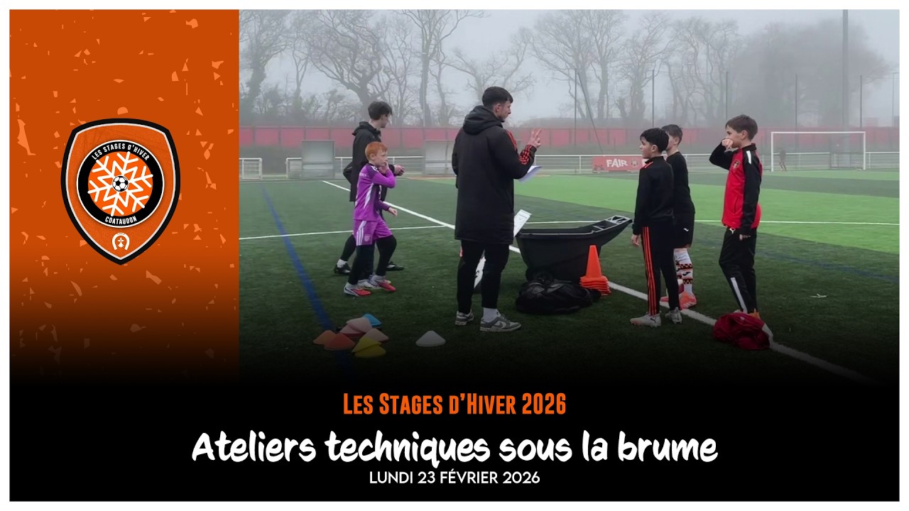 Les Stages d'Hiver 2026 🟠 Ateliers techniques sous la brume