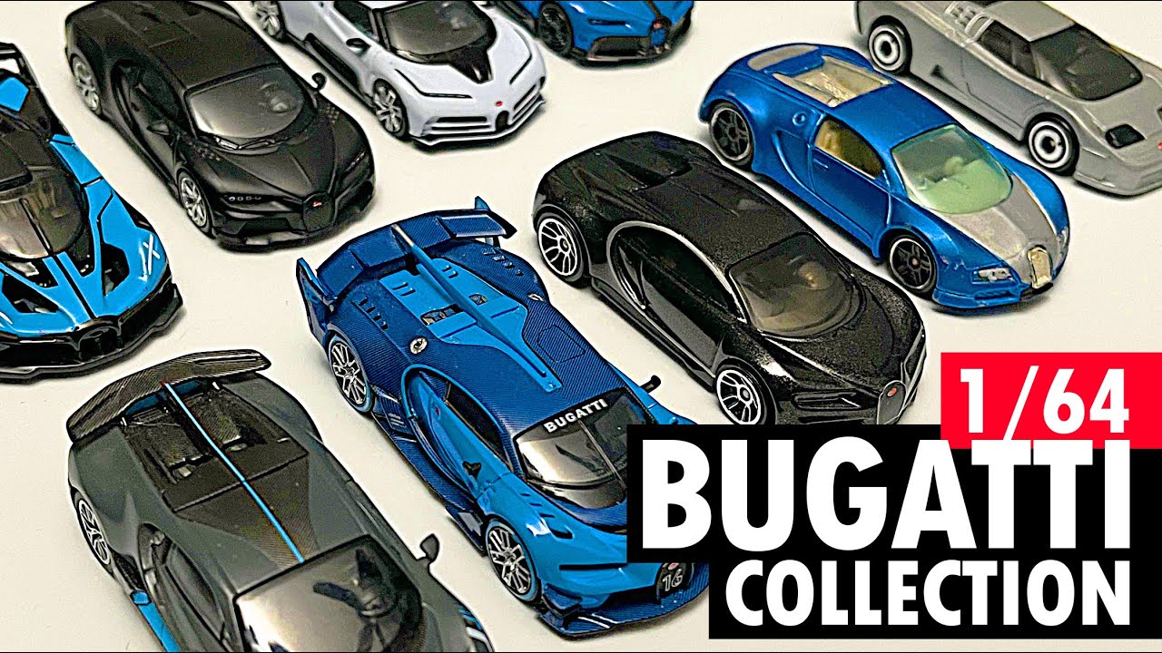ULTAMATE Bugatti 1:64 Collection! Hotwheels + MiniGT + JKM